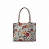 Floral tote bag
